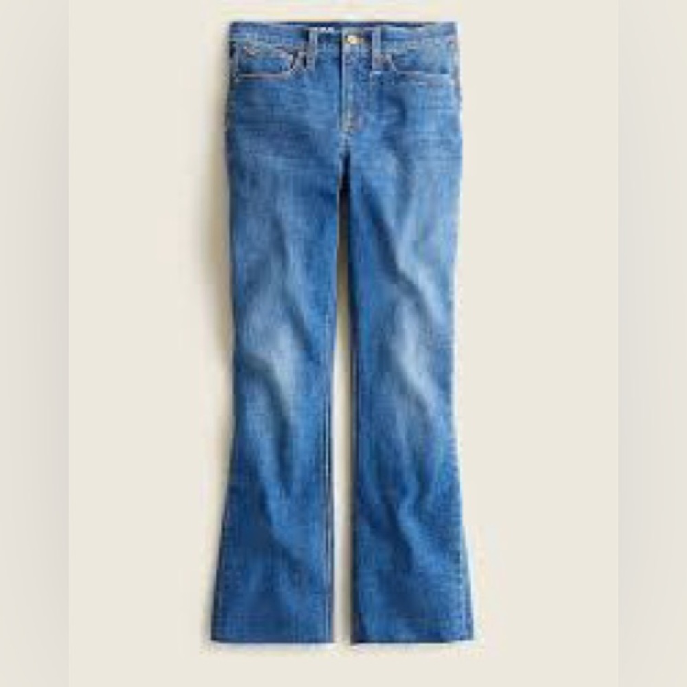 J. Crew 10” Billie Demi Boot Crop | Size 30 | Ocean Wash